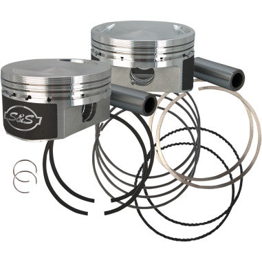 PISTON KITS AND RINGS FOR S&S MOTORS FOR HARLEY-DAVIDSON