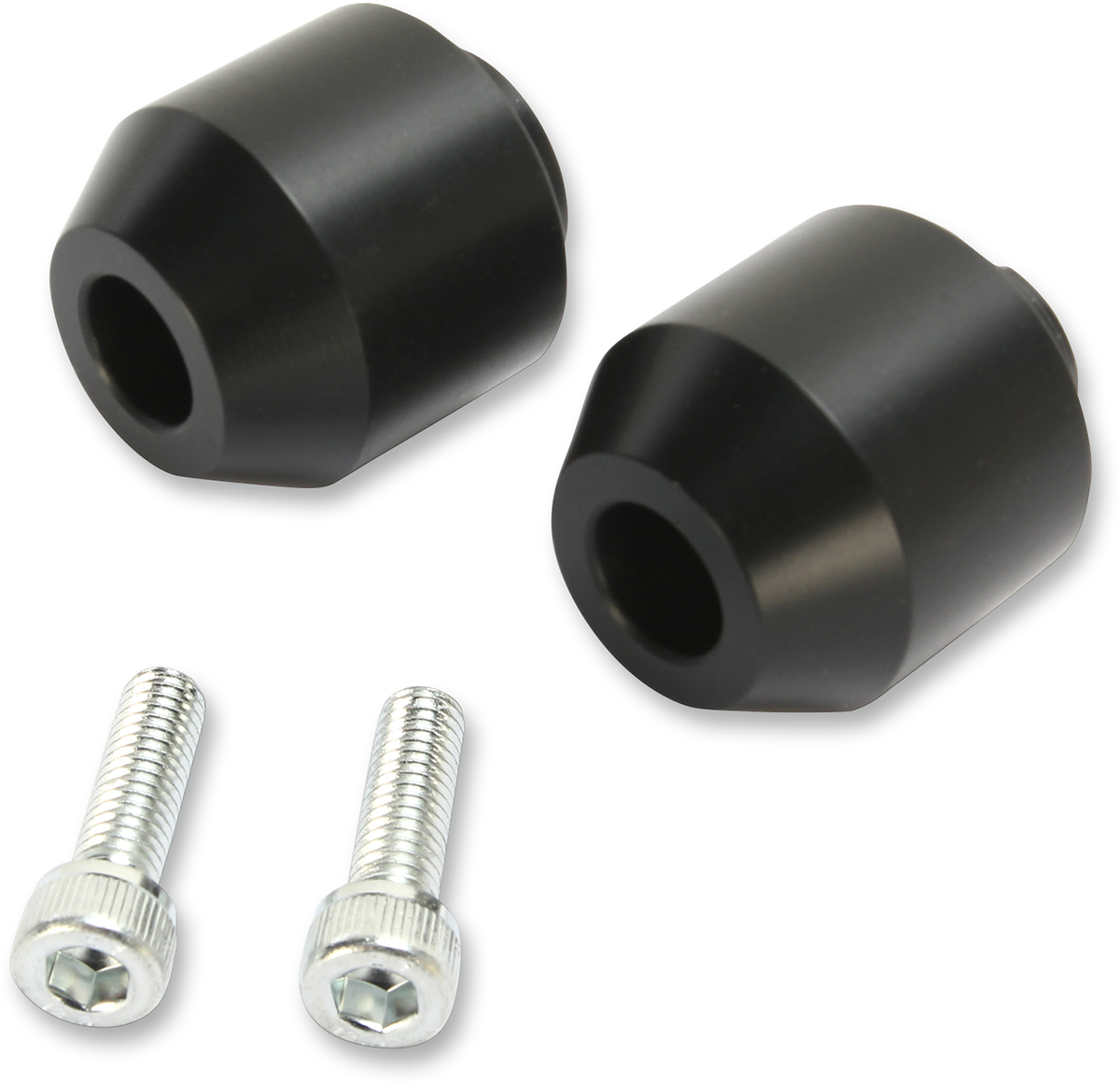 POWERSTANDS RACING BAR END SLIDERS BAR END SLIDERS BLK