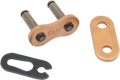 EK MOTOCROSS SERIES CHAINS EK420SH GOLD CLIP CON LNK