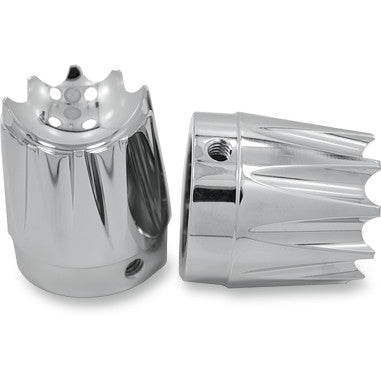 FRONT AXLE NUT COVERS FOR HARLEY-DAVIDSON