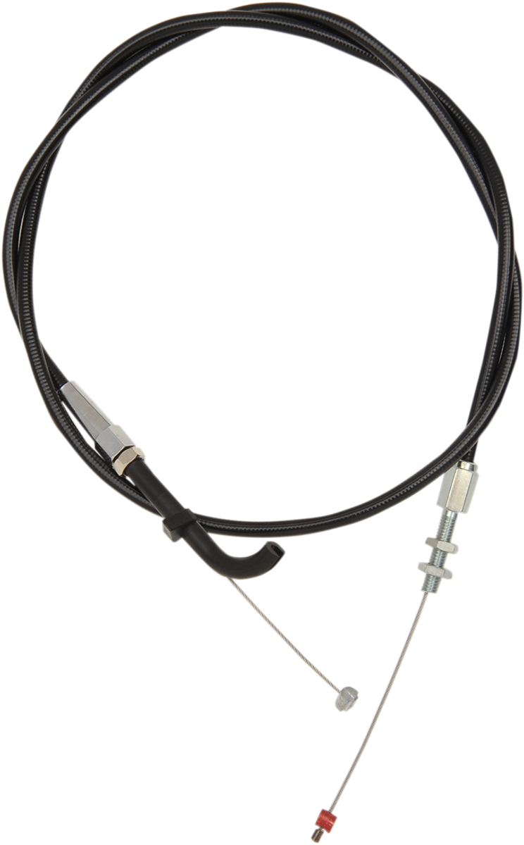BARNETT STAINLESS STEEL CABLES CABLE THROTTLE VIC BLK+06