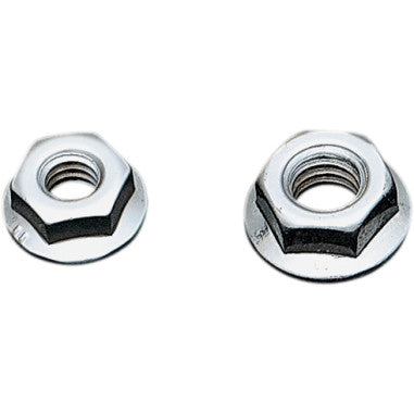 CHROME FLANGE NUTS FOR HARLEY-DAVIDSON