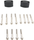 EMGO ALUMINUM HANDLEBAR RISER KITS RISER KIT H/BAR 1 1/8 BLK