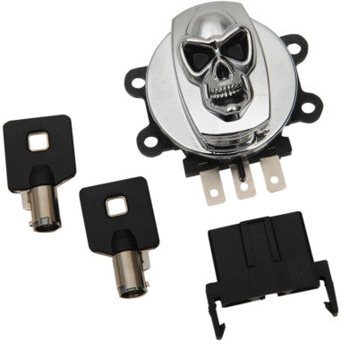 SKULL IGNITION SWITCHES FOR HARLEY-DAVIDSON