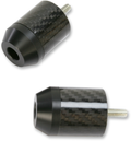 POWERSTANDS RACING BAR END SLIDERS BAR END SLIDERS CARBON
