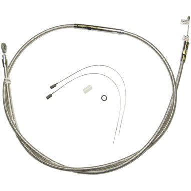 BRAIDED HIGH EFFICIENCY CLUTCH CABLES FOR HARLEY-DAVIDSON