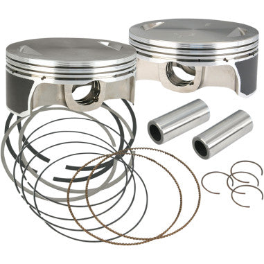 PISTON KITS AND RINGS FOR S&S MOTORS FOR HARLEY-DAVIDSON