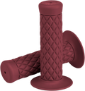 BILTWELL TPV GRIPS GRIPS THRUSTER 1" OXBLOOD