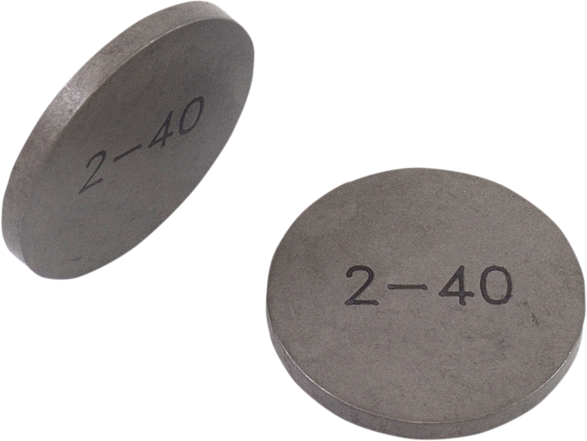 K&L SUPPLY VALVE SHIM STARTER KITS VALVE SHIM 2.40/25MM H/Y