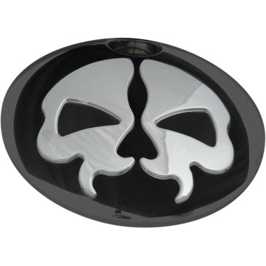 SPLIT SKULL FUEL DOORS FOR HARLEY-DAVIDSON