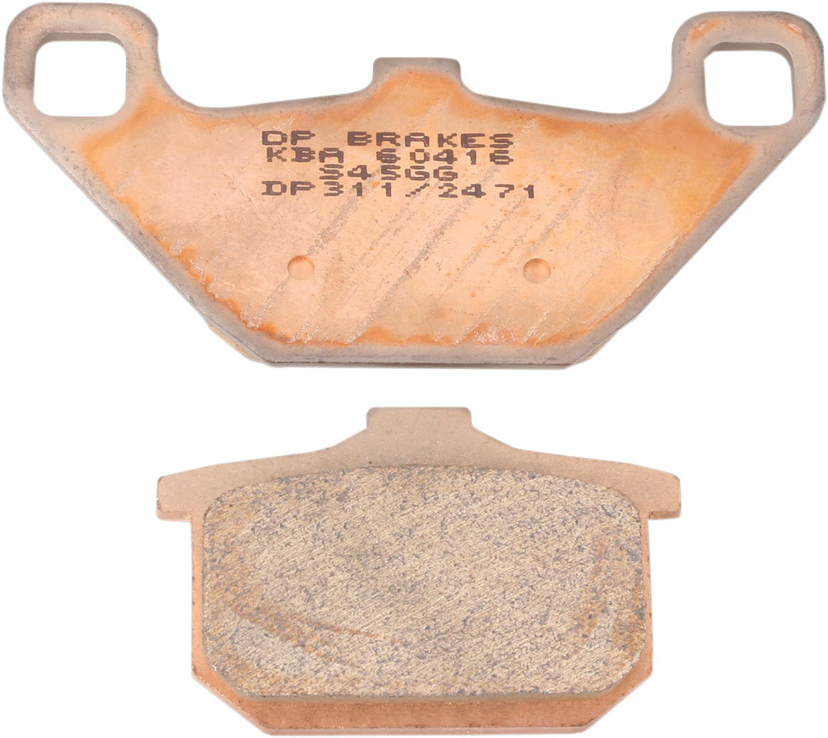 DP BRAKES BRAKE SHOES PAD, KAW, F/R