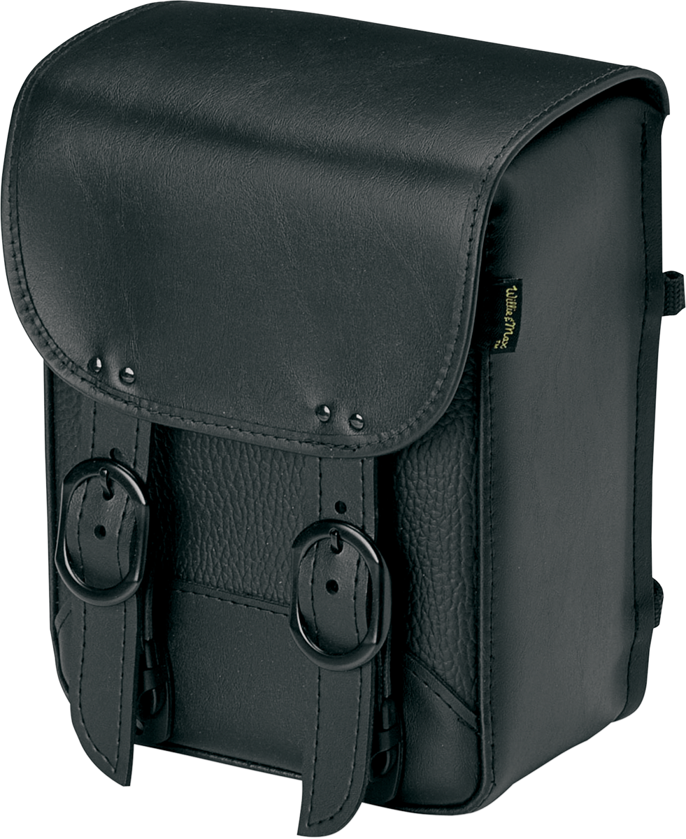 WILLIE & MAX LUGGAGE BLACK JACK SISSY BAR BAG SISSYBAR BAG BLK JACK