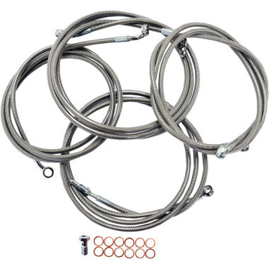 HANDLEBAR CABLE/BRAKE & CLUTCH LINE/WIRE KITS AND COMPONENTS FOR HARLEY-DAVIDSON