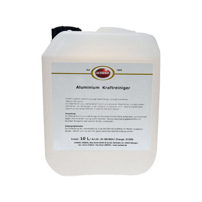 AUTOSOL, ALUMINIUM-KRAFTREINIGER. KANISTER 10 LITER