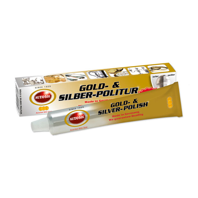 AUTOSOL, GOLD- &amp; SILBERPOLITUR. TUBE 75CC