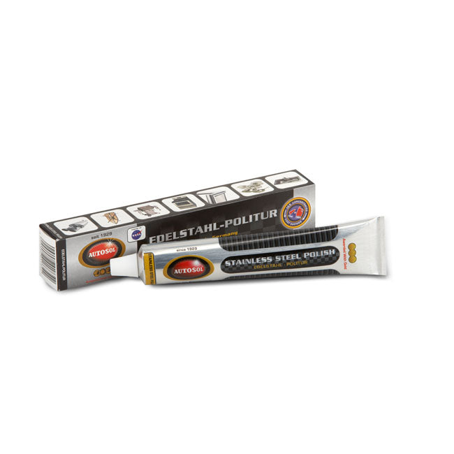 AUTOSOL, STAINLESS STEEL POLISH. TUBE 75CC