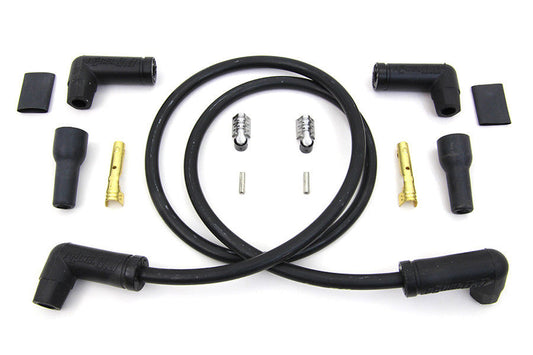 Accel Black 8.8mm Spark Plug Wire Kit For Harley-Davidson