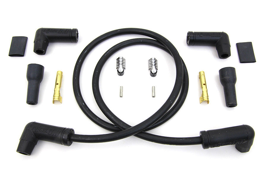 Accel Black 8.8mm Spark Plug Wire Kit pour Harley-Davidson