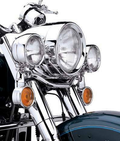 Aros De Faro Auxiliar Extendidos Para Harley-Davidson®. Passing Lamp Bezel Kit