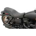 Sitz für Harley-Davidson® Dyna® Predator 2-Up Double Diamond Stitched Seat
