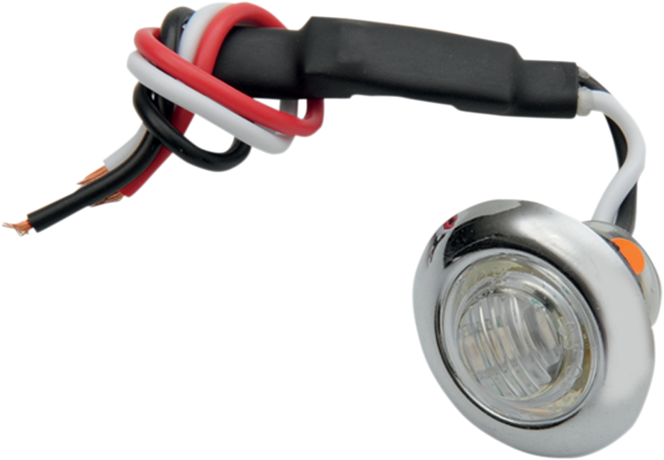PRO-ONE PERF.MFG. LED MINI MARKER LIGHTS LIGHT MRKR D/F AMBR W/CL