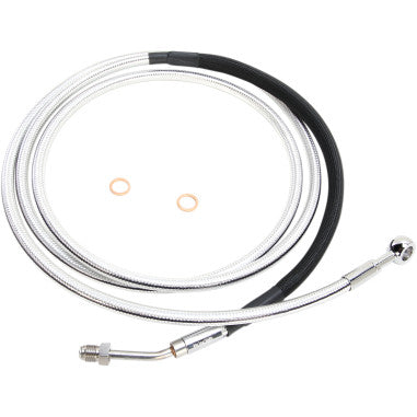 BRAIDED DOT HYDRAULIC CLUTCH LINES FOR HARLEY-DAVIDSON