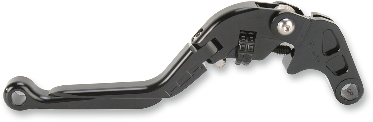 POWERSTANDS RACING GP FOLDING ADJUSTABLE LEVERS CLUTCH LEVER PSR GP BLK