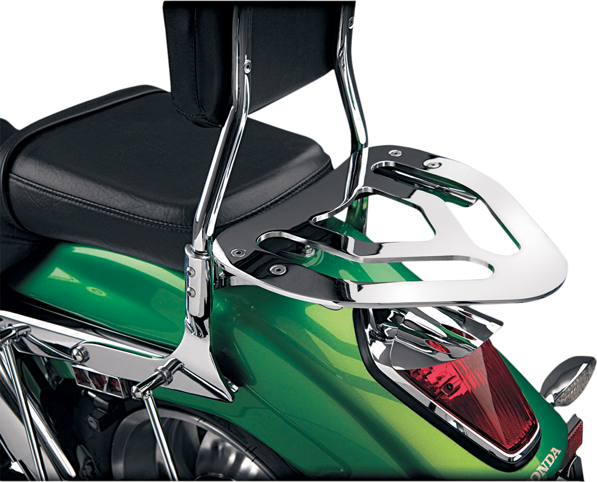 SHOW CHROME SISSY BAR KITS AND LUGGAGE RACKS RACK SISSY BAR