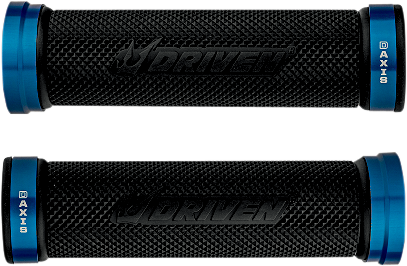 DRIVEN RACING D-AXIS GRIPS GRIP D-AXIS BLUE/BLACK