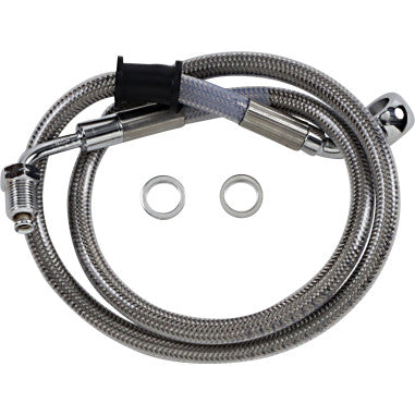 EXTENDED LENGTH STAINLESS STEEL BRAKE LINE KITS FOR HARLEY-DAVIDSON