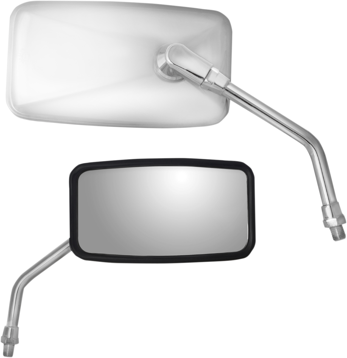 PARTS UNLIMITED STAINLESS STEEL RECTANGULAR MIRRORS MIRROR PU S.S. RECT.