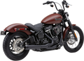 COBRA EL DIABLO 2-INTO-1 EXHAUST FOR HARLEY-DAVIDSON 2018 Black El Diablo 2-Into-1 Exhaust