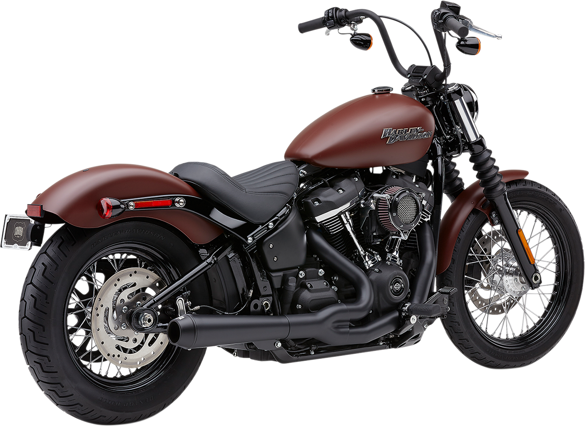 COBRA EL DIABLO 2-INTO-1 EXHAUST FOR HARLEY-DAVIDSON 2018 Black El Diablo 2-Into-1 Exhaust