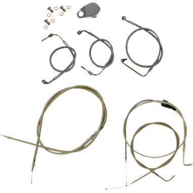 HANDLEBAR CABLE/BRAKE & CLUTCH LINE/WIRE KITS AND COMPONENTS FOR HARLEY-DAVIDSON