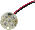 DRAG SPECIALTIES CHROME MARKER LIGHTS LED RED F/7805-2067