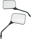 EMGO UNIVERSAL MATTE BLACK MIRRORS MIRROR GP SPORT 8MM