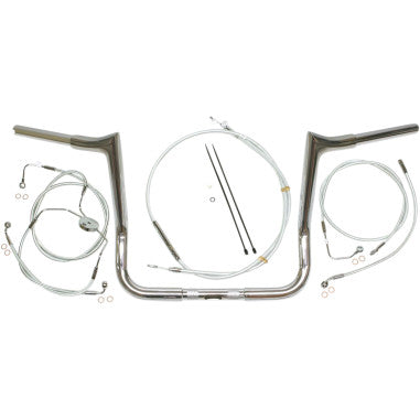 1-1/4" Viking Handlebar Kit For Harley-Davidson Touring 2008-2013 10" Chrome