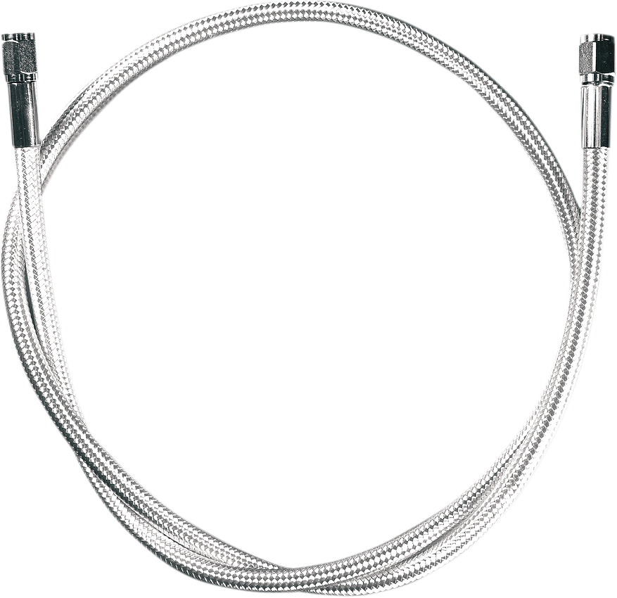 MAGNUM BRAIDED DOT UNIVERSAL BRAKE LINES AND FITTINGS CHROMITEII 12"BRAKE LINE