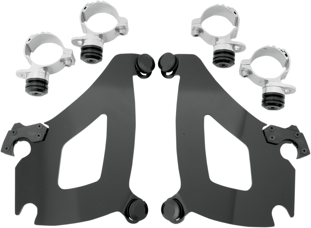 MEMPHIS SHADES METRIC MEMPHIS SHADES BULLET FAIRINGS MNT KIT BUL VN9 XVCUS BLK