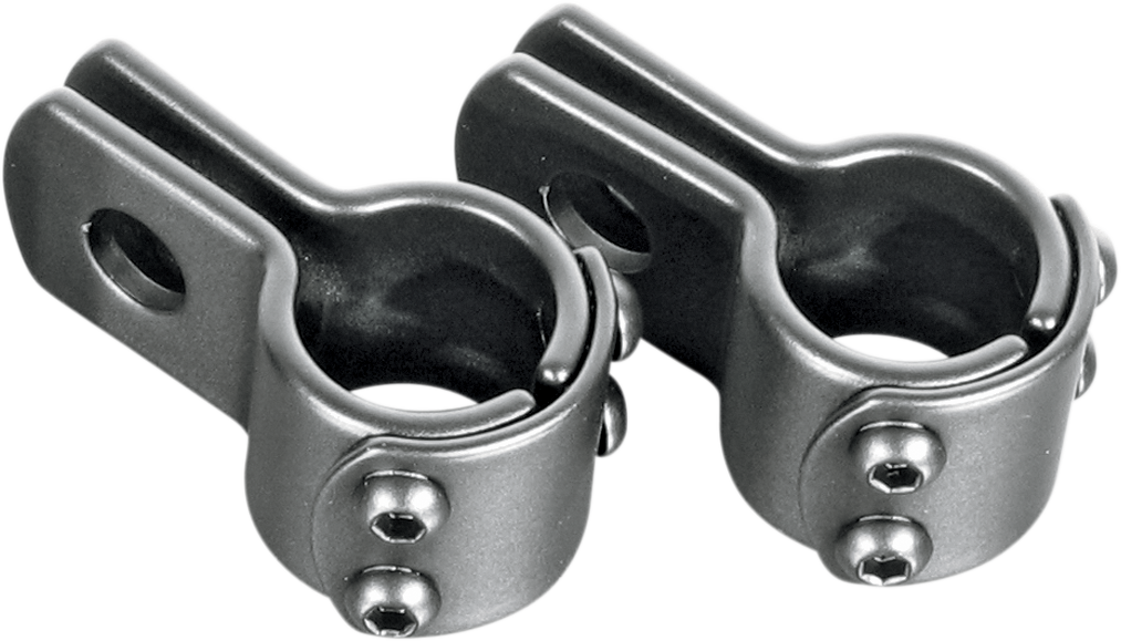 RIVCO PRODUCTS BLACK HIGHWAY PEG MOUNTING CLAMPS CLAMP 1" BLK PEG MOUNTING