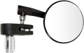 EMGO ALUMINUM 2.5" BAR END MIRRORS MIRROR BAR END R/H BLK