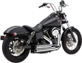 COBRA 909 2-INTO-2 EXHAUST SYSTEMS FOR HARLEY-DAVIDSON 2012 - 2017 Chrome 909 2-Into-2 Exhaust System