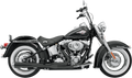 BASSANI XHAUST ROAD RAGE 2-INTO-1 SYSTEMS FOR HARLEY-DAVIDSON 2005 Black Long Road Rage 2-Into-1 Exhaust System