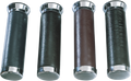 PARTS UNLIMITED LEATHER-COVERED GRIPS LEATHER GRIPS 82-99GL BLK