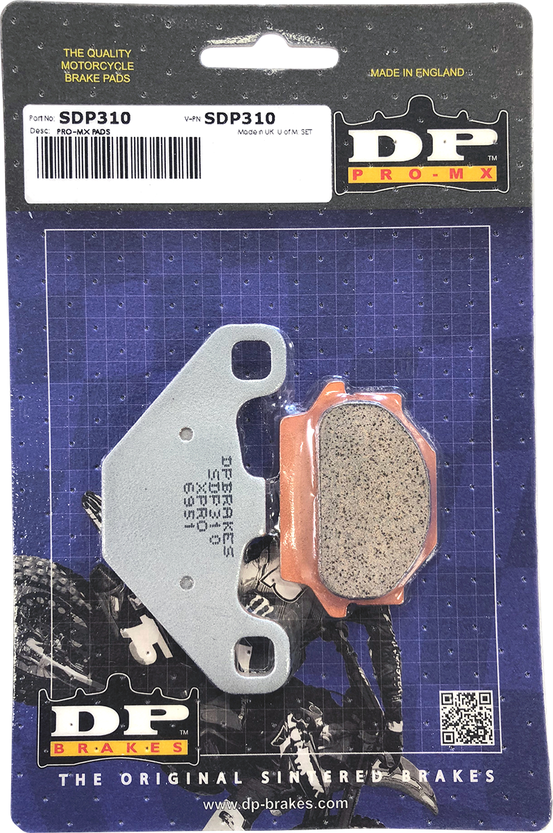 DP BRAKES BRAKE SHOES PAD, SDP MX/ST ALL F/R