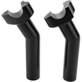 Torres De Manillar Para Harley-Davidson 5.5" Pullback Risers Forged Black