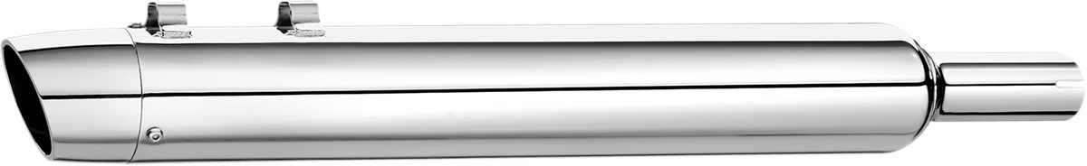 SUPERTRAPP 31/2​" SUPER ELITE SLIP-ON MUFFLERS FOR HARLEY-DAVIDSON  Chrome Super Elite/Low Roller End Cap