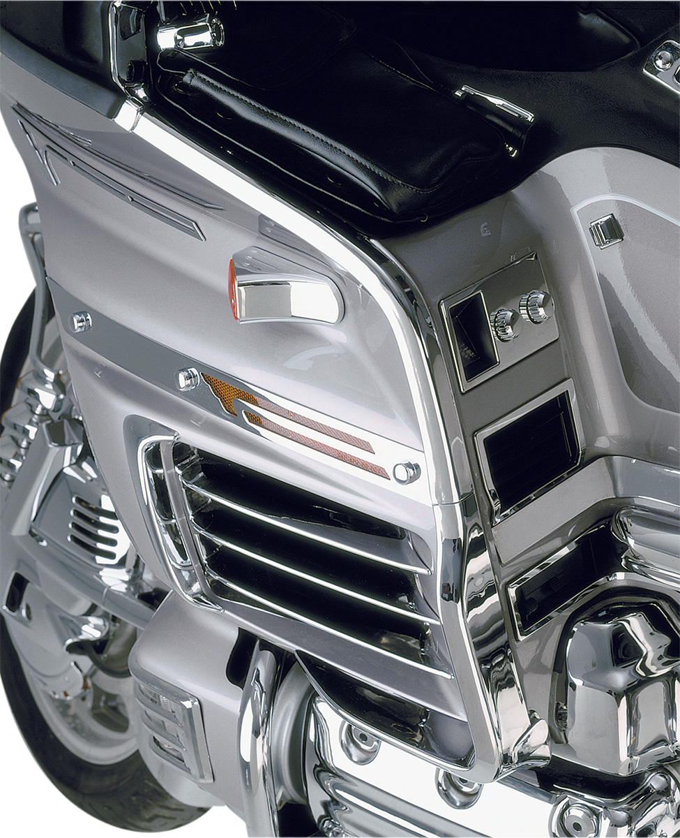 SHOW CHROME UPPER AND LOWER FAIRING TRIM TRIM UPPER FAIRING GL1500