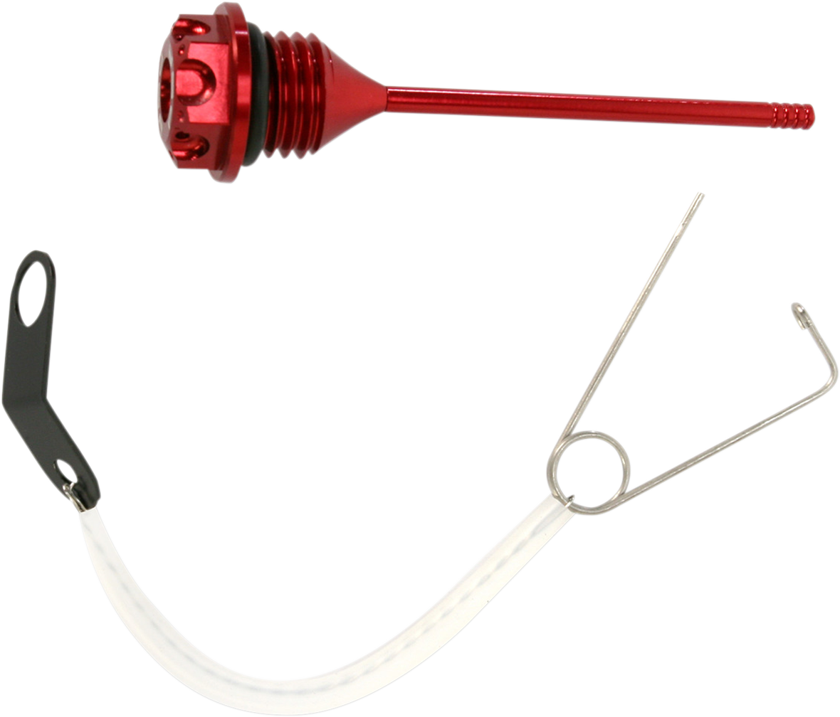 POWERSTANDS RACING OIL FILLER CAP KITS OILCAP DIPSTK M20X2.5 RED