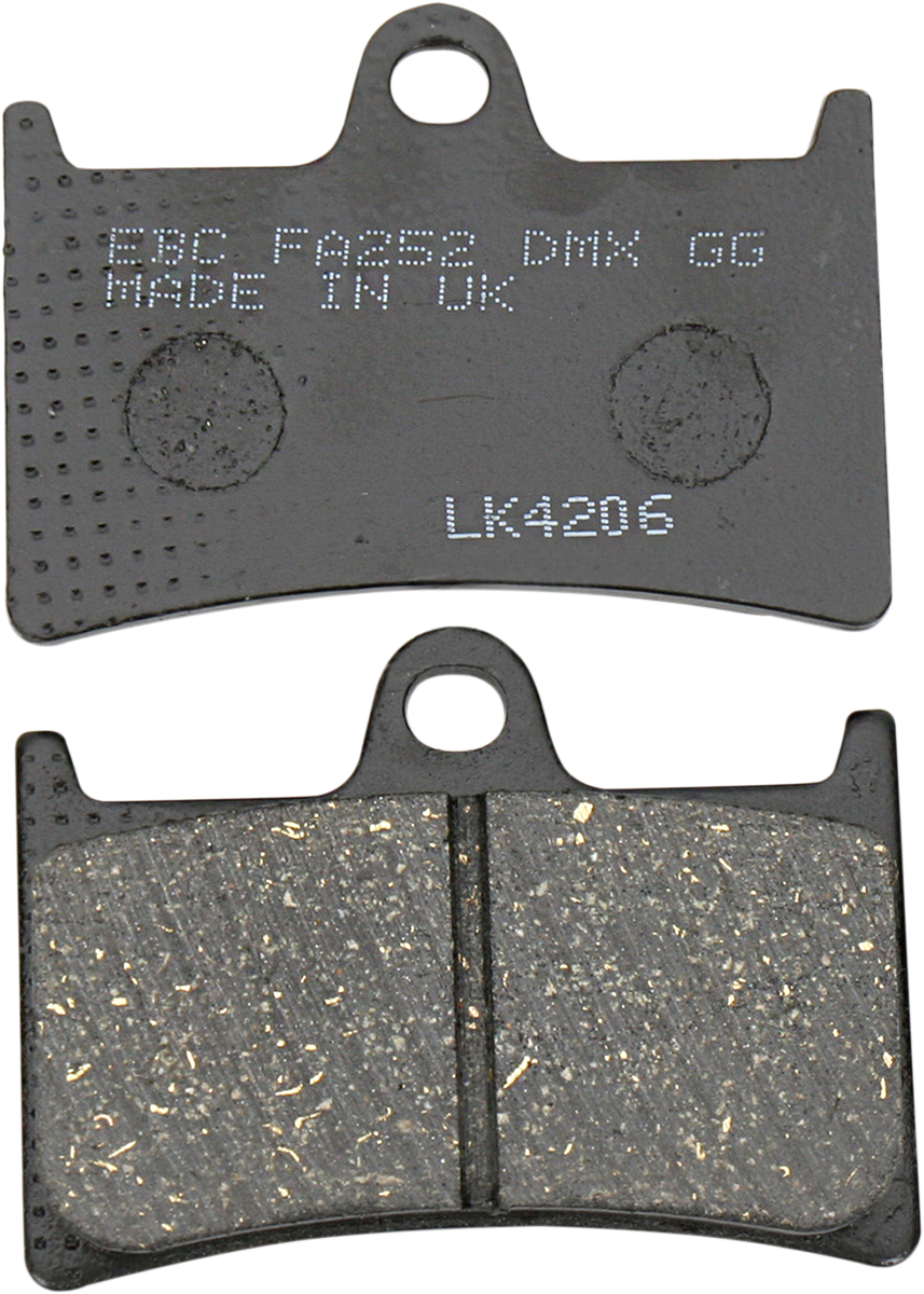 EBC BRAKE PADS AND SHOES EBC DISC PAD SET